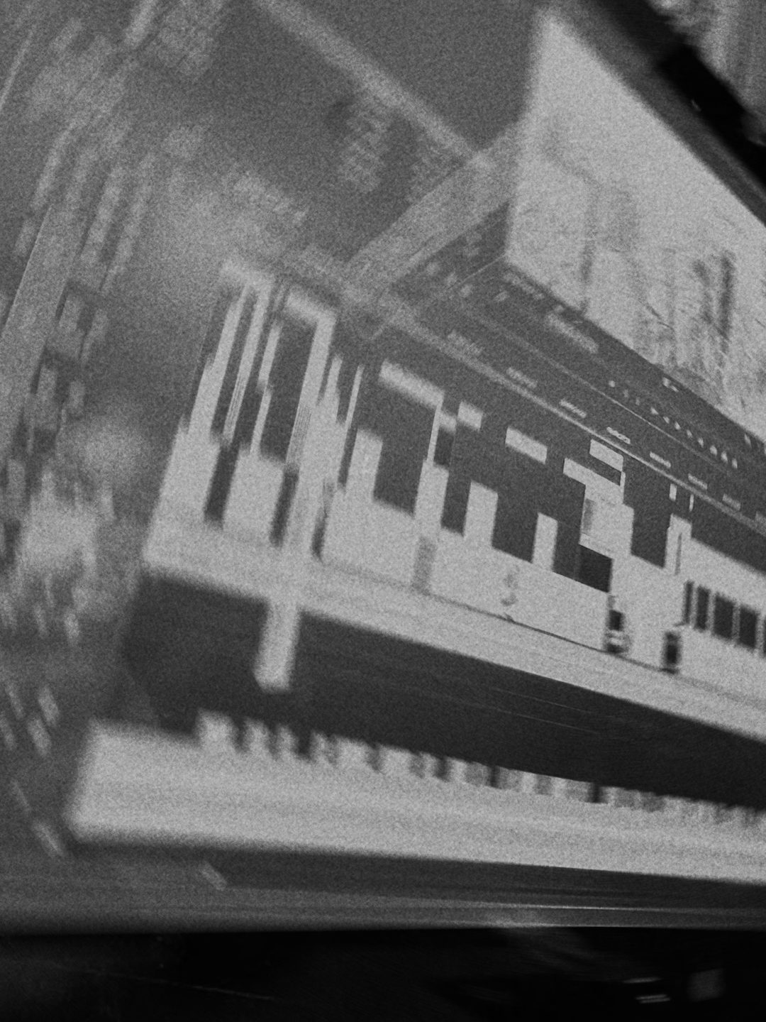 Editing timeline on a monitor